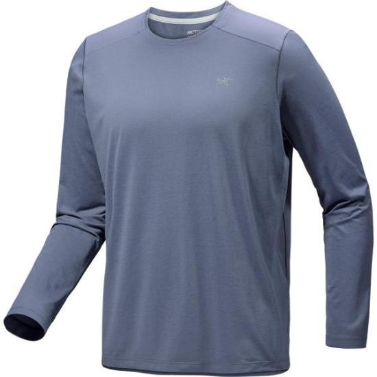24FW 아크테릭스 긴팔 티셔츠 ATOFMX9719SHB STRATUS HEATHER DOM - Arcteryx