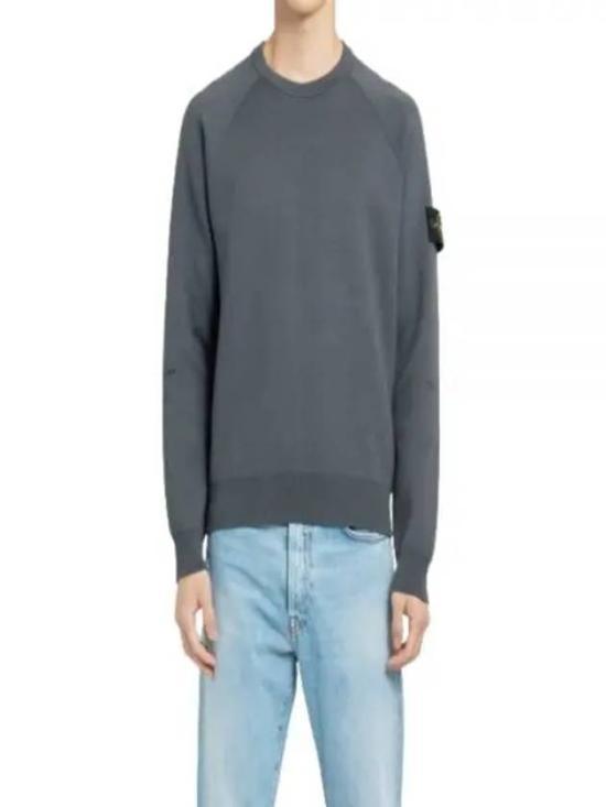 스톤 아일랜드 스웨터 7915527A6V0062 LEAD GREY DOM - Stone Island