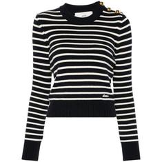 아미 스트라이프 세일러 스웨터 FKS039KN00614023 NAVY BLUE DOM 썸네일 1
