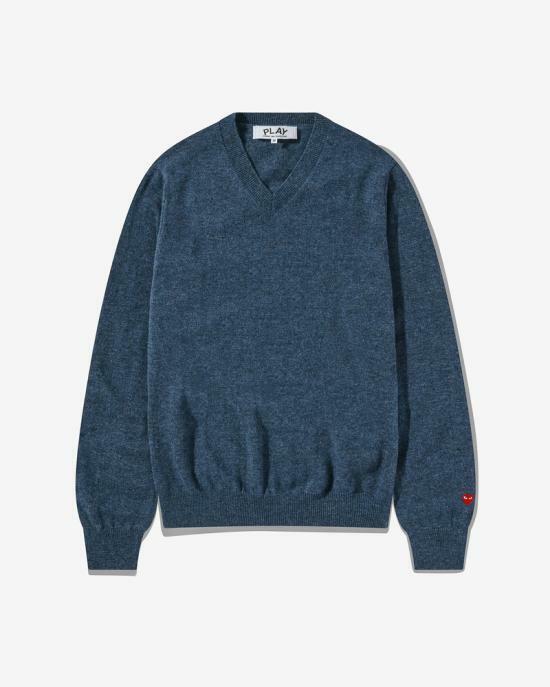 25SS 꼼데가르송 스웨터 AXN0900511P1N090AZN0900511 NAVY DOM - Comme des Garcons