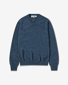25SS 꼼데가르송 스웨터 AXN0900511P1N090AZN0900511 NAVY DOM 썸네일 1