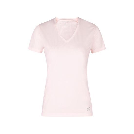 25SS 몬츄라 반팔 티셔츠 MTVN80W01 LIGHT ROSE DOM - MONTURA