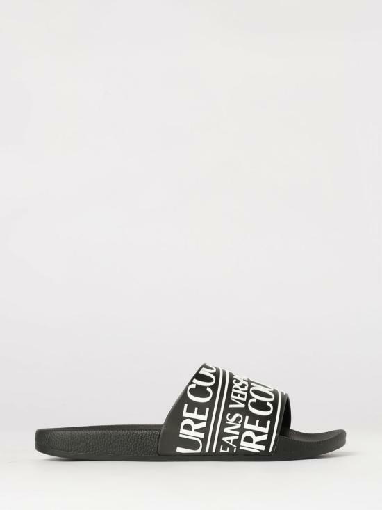 26SS 베르사체 뮬 슬리퍼 80YA3SQ171352899 BLACK DOM - Versace