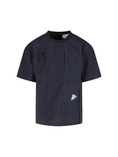 25SS 앤드원더 반팔 티셔츠 5745154022010 BLACK DOM 썸네일 1