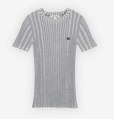 메종키츠네 반팔 티셔츠 MW00811KT1104P476 INK BLUE DOM 썸네일 1