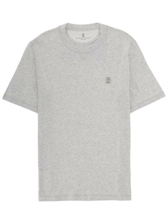 26SS 브루넬로 쿠치넬리 반팔 티셔츠 M0B131328GCKP33 GREY DOM - Brunello Cucinelli