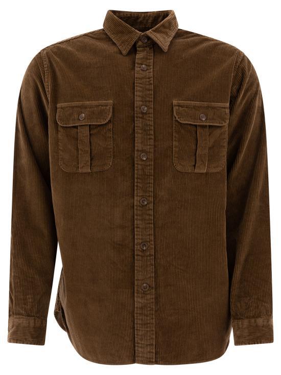 폴로 랄프로렌 긴팔 셔츠 710950424002 YORK BROWN DOM - Polo Ralph Lauren