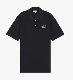 메종키츠네 폴로 티셔츠 MM00201KJ7010O197 BLACK WHITE DOM 썸네일 1