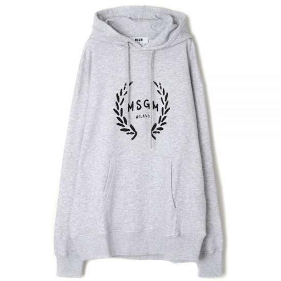 엠에스지엠 후드 티셔츠 3540MM13023779794 GRAY DOM - MSGM