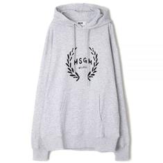 엠에스지엠 후드 티셔츠 3540MM13023779794 GRAY DOM 썸네일 1