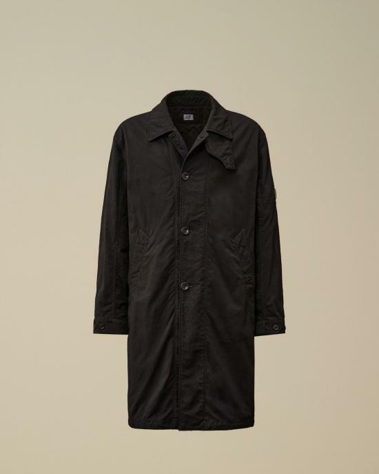 25FW 씨피 컴퍼니 코트 19CMOW096A110305G999 BLACK DOM - CP company