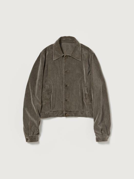 25FW 오라리 자켓 A25AB01FC OLIVE BROWN DOM - Auralee
