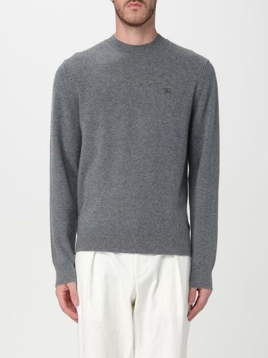 26SS 버버리 캐시미어 블렌드 스웨터 8113087 GREY DOM - Burberry
