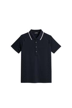 25SS 제이린드버그 폴로 티셔츠 GWJT12496O549 TOUR GEO JACQUARD NAVY M DOM 썸네일 1