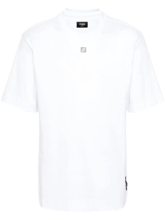26SS 펜디 반팔 티셔츠 FY0936ARYYF0QA0 WHITE DOM - Fendi