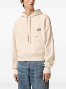 25SS 아미 후드 티셔츠 HSW229JE0098136 WHITE CREME DOM 썸네일 4