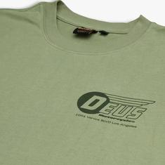 데우스 반팔 티셔츠 DMP241311AOGR OIL GREEN DOM 썸네일 4