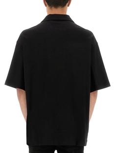 25SS 베르사체 폴로 티셔츠 78GAG629J0001899 BLACK DOM 썸네일 3
