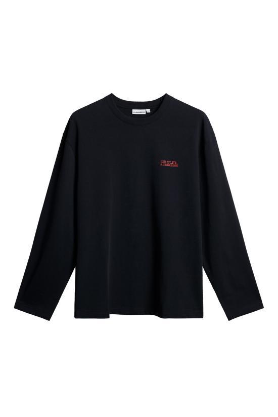 26SS 제이린드버그 긴팔 티셔츠 FMJT152619999 BLACK DOM - J.Lindeberg
