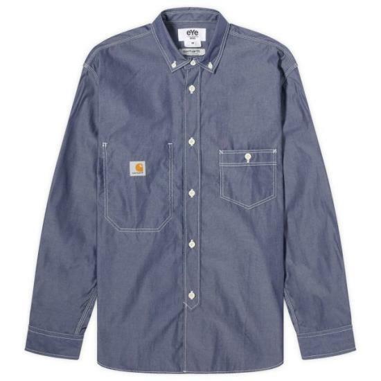 와타나베 준야 긴팔 셔츠 WMB903INDIGO DOM - Junya Watanabe