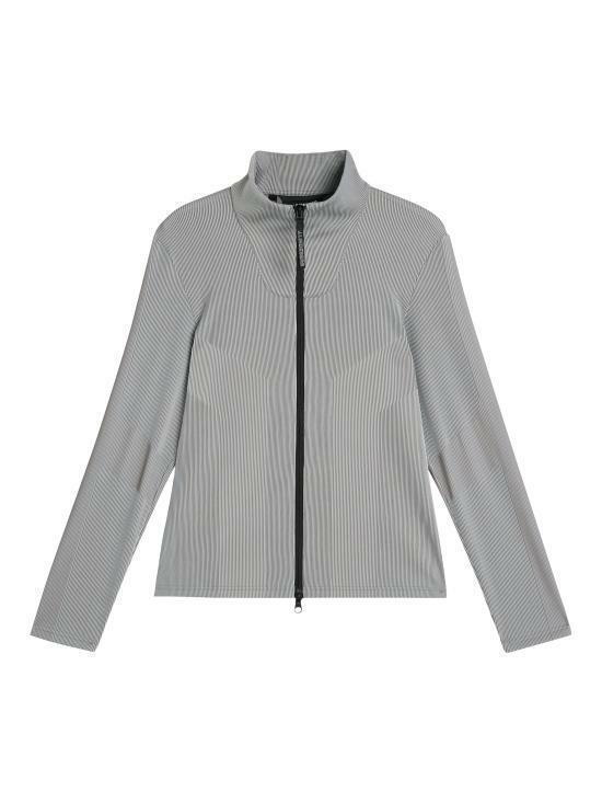 제이린드버그 긴팔 티셔츠 AWJS092139363 GREY MELANGE DOM - J.Lindeberg