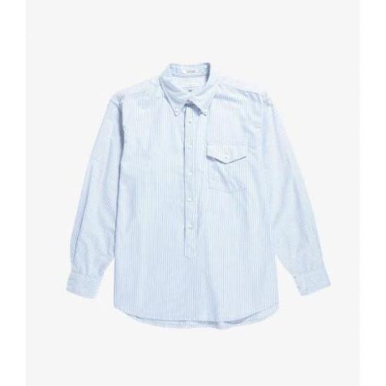 엔지니어드가먼츠 긴팔 셔츠 24S1A027OR062ZT180 NAVY DOM - Engineered Garments