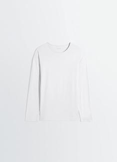 26SS 르메르 면실크 긴팔 티셔츠 TS0019LJ1055282 PLASTER DOM 썸네일 1