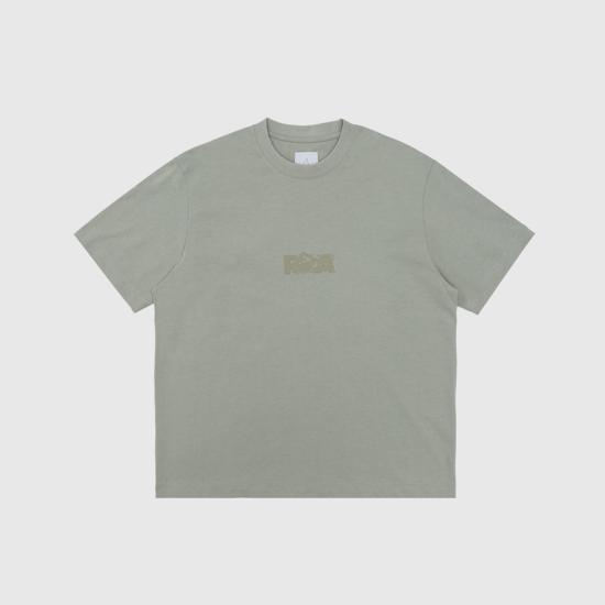 로아 반팔 티셔츠 RBMW086FA63GRY0017 GRAY DOM - Roa