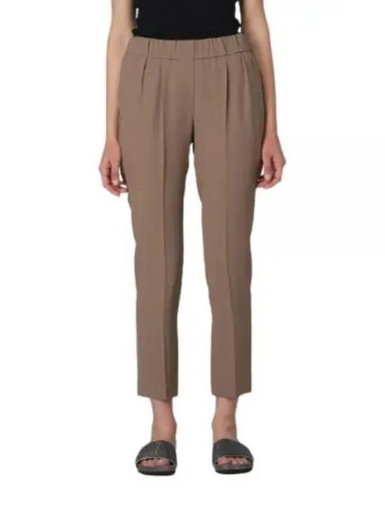 브루넬로 쿠치넬리 수트 팬츠 MA029P1673C8670 BROWN DOM - Brunello Cucinelli