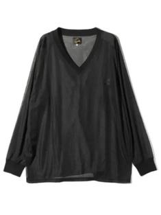 니들스 L S V넥 티셔츠 OT256 BLACK DOM 썸네일 1