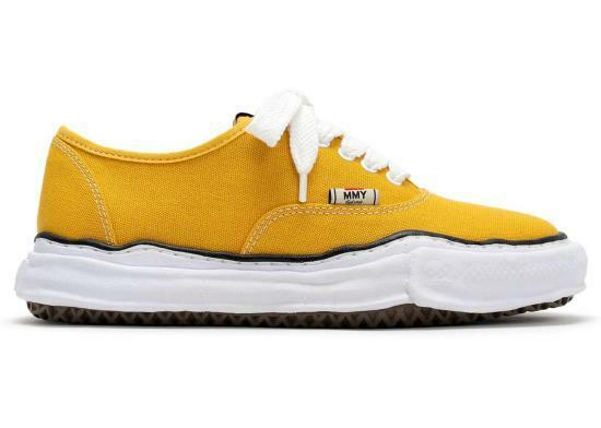 25FW 메종 미하라 야스히로 베이커 OG 솔 캔버스 로우 컷 A02FW704YELLOW DOM - Mihara Yasuhiro