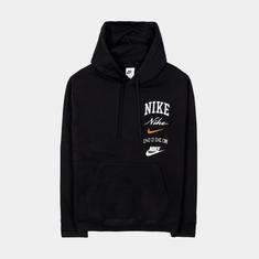 나이키 후드 티셔츠 FN2634010 BLACK DOM 썸네일 1