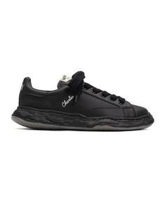 메종 미하라 야스히로 찰스 OG 솔 캔버스 로우탑 A12FW703BLACK DOM 썸네일 1