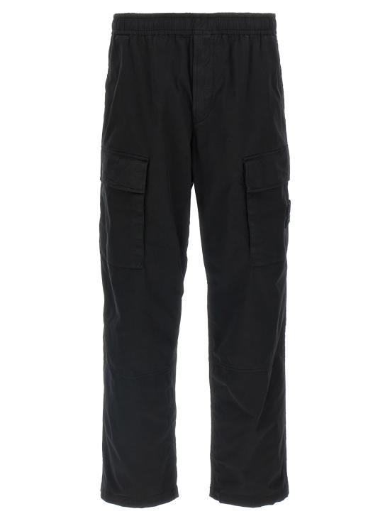 26SS 스톤 아일랜드 스트레이트 팬츠 L1S153100020S0A10V0029 BLACK DOM - Stone Island