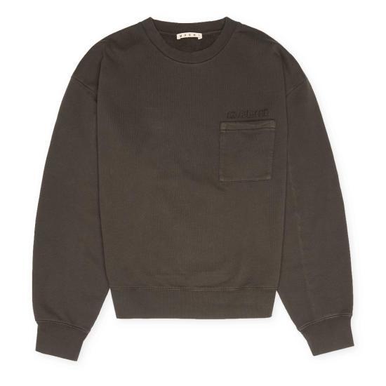 26SS 마르니 긴팔 티셔츠 FUMU0151GXUSCY95TCM75 MARRONE DOM - Marni