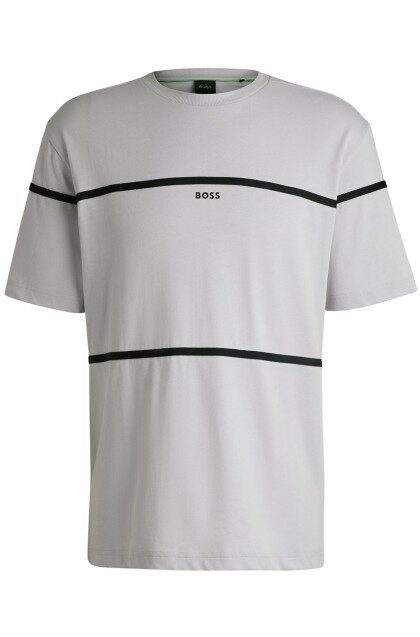 25SS 휴고보스 반팔 티셔츠 50531274054 LT GREY DOM - Hugo Boss