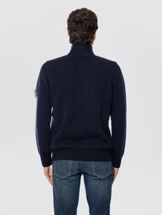 25FW 스톤 아일랜드 램스울 버튼 업 점퍼 K2S155100047S00A3V0020 NAVY DOM 썸네일 4