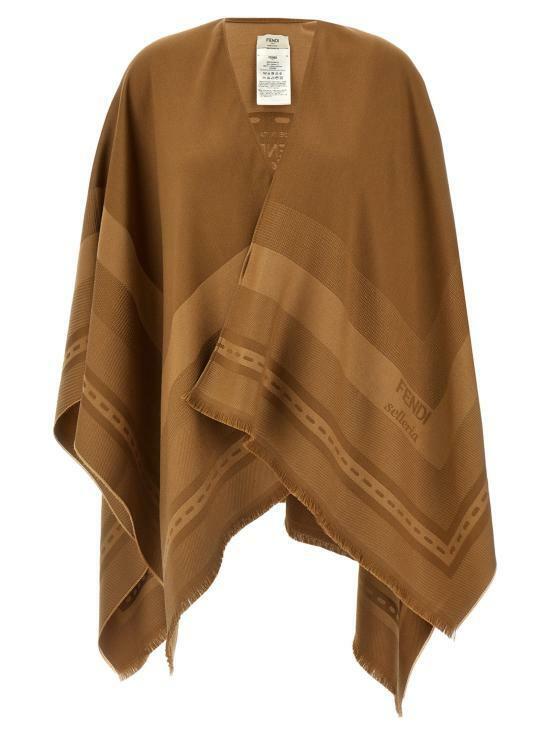 펜디 케이프 FXX775AUM2F0QB8 BROWN DOM - Fendi