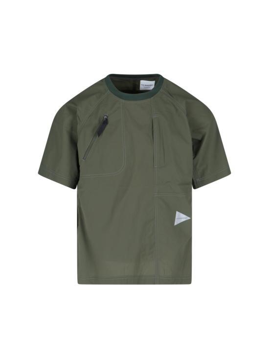 25SS 앤드원더 반팔 티셔츠 5745154022181 DKHAKI DOM - and Wander