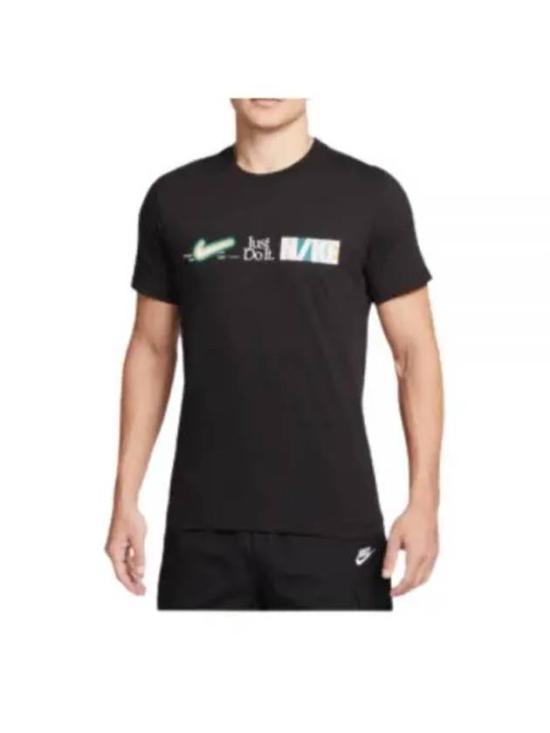 나이키 트레이닝 티셔츠 FB9774010 BLACK DOM - Nike