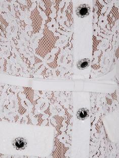 25SS 셀프 포트레이트 롱 원피스 RS25013MAWHITE DOM 썸네일 3