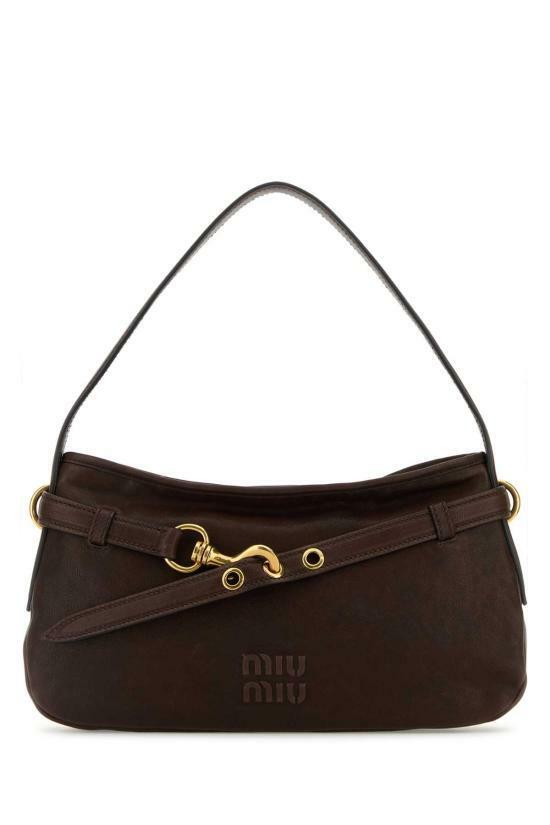 26SS 미우미우 숄더백 5BC1822BBLF0NBL BROWN DOM - Miu Miu