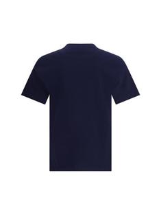 25FW 브루넬로 쿠치넬리 코튼 저지 크루넥 티셔츠 M0B138440CD325 COBALT GREY MEDIO DOM 썸네일 2