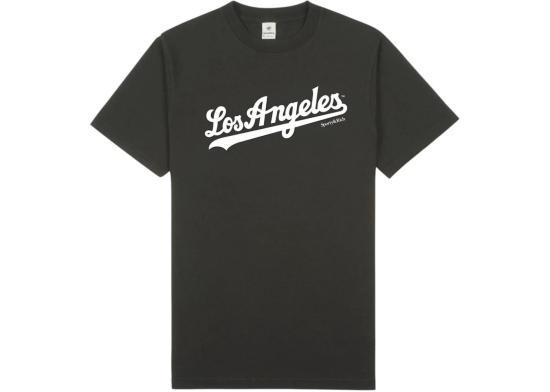 25SS 스포티앤리치 반팔 티셔츠 TO043627667BA02111 FADED BLACK DOM - Sporty & Rich
