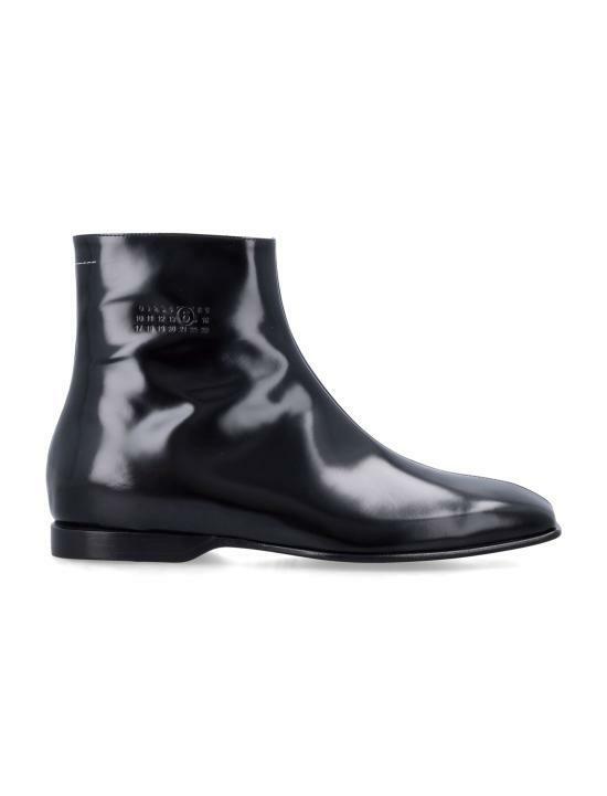 26SS MM6 메종마르지엘라 레더 앵클 부츠 SH1WU0013P7137T8013 BLACK DOM - MM6