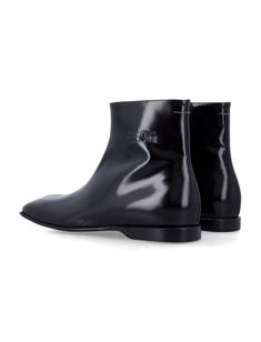 26SS MM6 메종마르지엘라 레더 앵클 부츠 SH1WU0013P7137T8013 BLACK DOM 썸네일 3