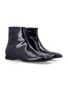 26SS MM6 메종마르지엘라 레더 앵클 부츠 SH1WU0013P7137T8013 BLACK DOM 썸네일 2