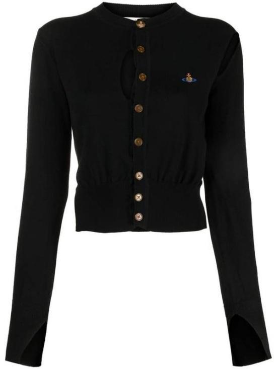 비비안웨스트우드 가디건 3803001KY000UN403 BLACK DOM - Vivienne Westwood
