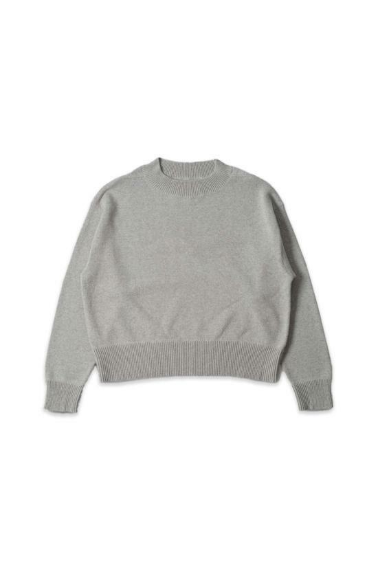 25SS 마가렛호웰 스웨터 WHKN0513S25KYZLIG LIGHT GREY DOM - Margaret Howell