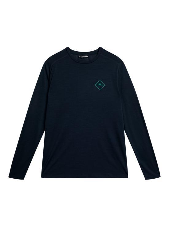 제이린드버그 긴팔 티셔츠 AMJT092766855 JL NAVY DOM - J.Lindeberg